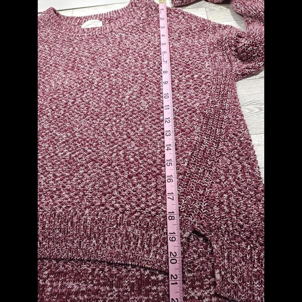 Universal Thread M Womens Knit Sweater Pink Red White Mixed Colors Size Medium - Picture 8 of 10